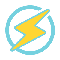 An abstract icon symbolizing speed and performance, representing OpenLiteSpeed server solutions.