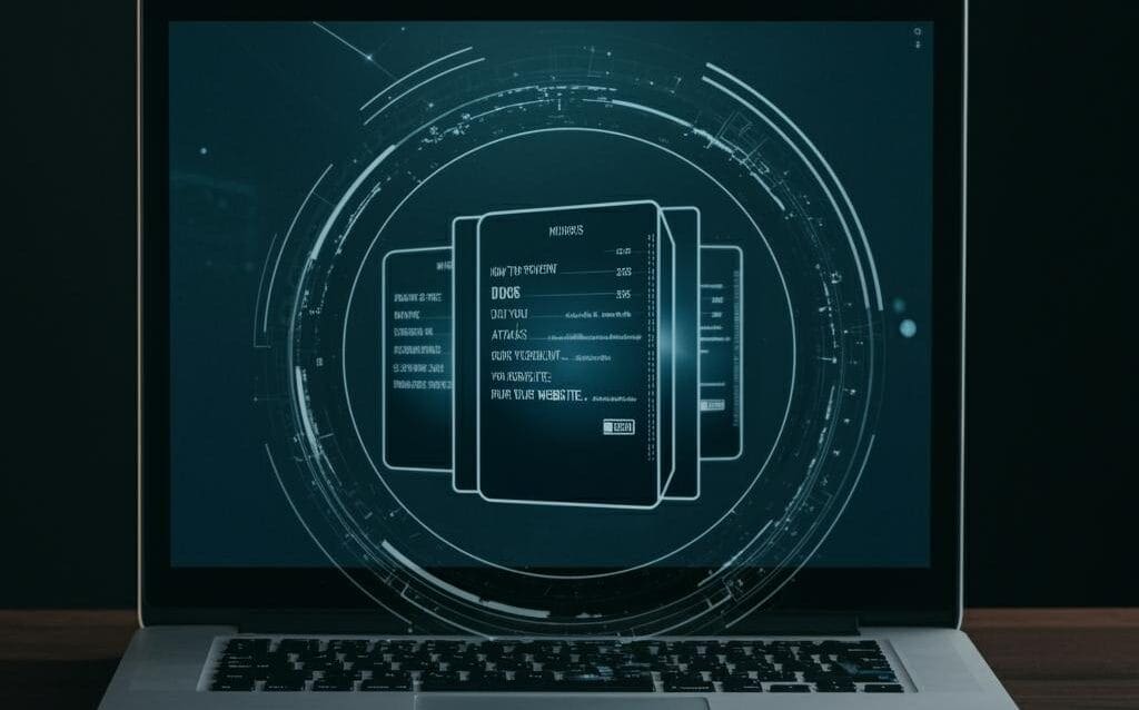 Create a featured image for a post about: Write article on: How to Prevent DDoS Attacks on Your Website