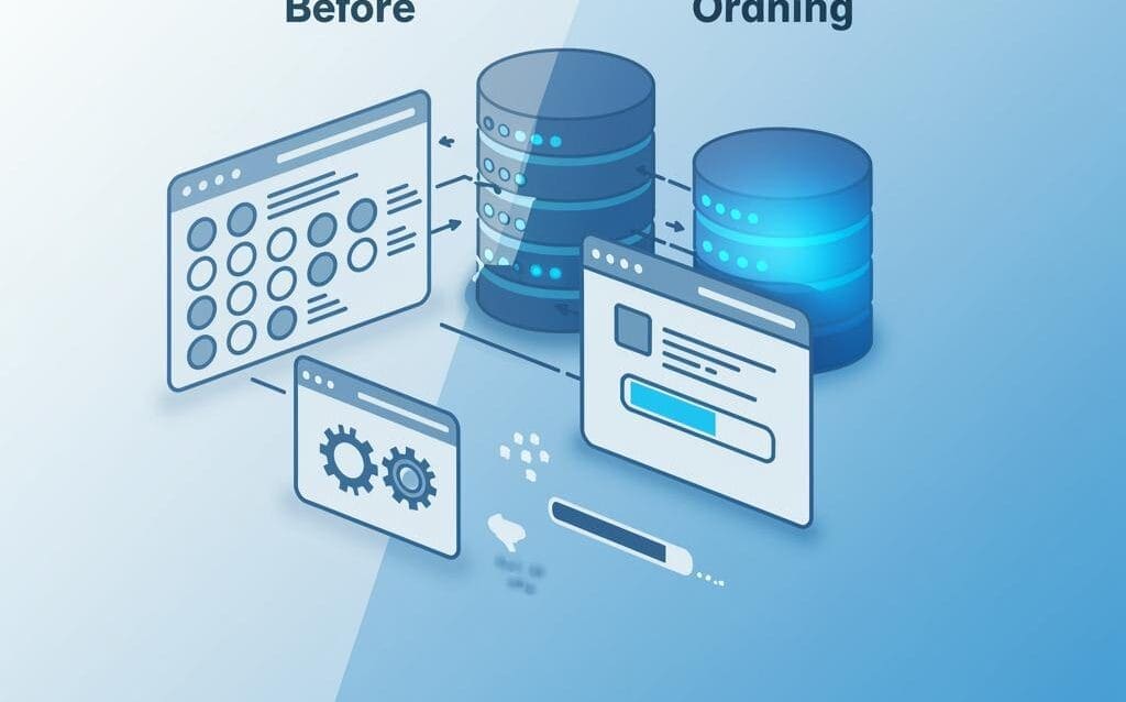 Create a featured image for a post about: How to Optimize WordPress Database Performance for Faster Load Times