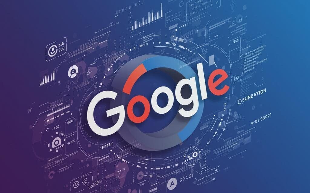 Create a featured image for a post about: AI-Generated Content and SEO: Google's Perspective in 2025