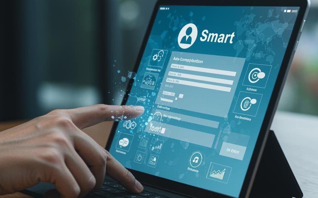 Create a featured image for a post about: Creating Smart Forms with AI for Better Lead Conversion